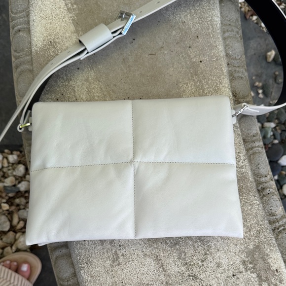 All Saints Cream Crossbody Bag - Picture 3 of 6